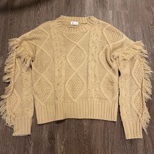 Fringe sweater